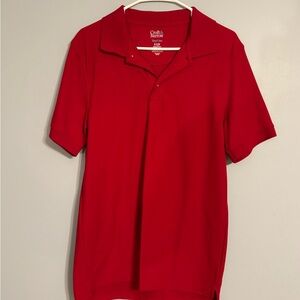 Croft & Barrow Vibrant Red Polo Shirt